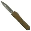 Microtech Signature Series Tan G10 UTX-85 OTF Auto Knife, Apocalyptic Dagger Blade -Zero Tolerance Shop MT232 10APGTTAS 2 42026.1631386572