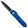 Microtech Blue UTX-85 Dagger OTF Auto Knife, Black Blade -Zero Tolerance Shop MT232 1BL 1 of 2 76805.1567544179
