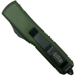 Microtech 232-1OD OD Green Contoured UTX-85 D/E OTF Auto Knife, Black Blade -Zero Tolerance Shop MT232 1OD 3 02176.1533222171