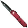 Microtech Red UTX-85 Dagger OTF Auto Knife, Black Blade -Zero Tolerance Shop MT232 1RD 1 of 2 83344.1557160193