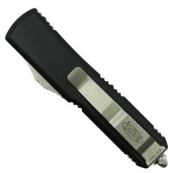 Microtech Black UTX-85 OTF Auto Knife, Tanto Stonewash Blade -Zero Tolerance Shop MT233 12 1 31992.1631385922