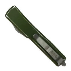 Microtech Distressed OD Green UTX-70 OTF Knife, Apocalyptic Spartan Blade -Zero Tolerance Shop MT249 10DOD 2 63005.1673712510