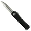 Microtech Hera OTF Knife, Stonewash Fully Serrated Dagger Blade -Zero Tolerance Shop MT702 12 2 26174.1637341794