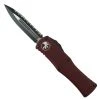 Microtech Merlot Hera OTF Knife, Black Serrated Dagger Blade -Zero Tolerance Shop MT702 3MR 1 30727.1676130443