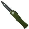 Microtech OD Green Hera OTF Knife, Black Serrated Dagger Blade -Zero Tolerance Shop MT702 3OD 2 99698.1661525698