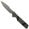 Olamic Cutlery Dark Wash/ Mammoth Tooth Rainmaker Flipper Knife, Stonewash Harpoon Blade