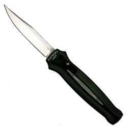 Piranha Knife Company Piranha P-19G Green Rated-R OTF Auto Knife, 154CM Satin Blade