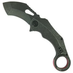 REVO Black Stonewash K9 Karambit Knife