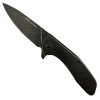 Real Steel E571 Flipper Knife, Black Stonewashed Plain Blade 2 Real Steel E571 Flipper Knife, Black Stonewashed Plain Blade -Zero Tolerance Shop RS01RE058 2 91051.1533222163
