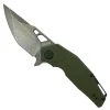 REVO Berserk Carry Green G-10 REV 2 Frame Lock Knife, Black Stonewash 1 REVO Berserk Carry Green G-10 REV 2 Frame Lock Knife, Black Stonewash -Zero Tolerance Shop RVBERREV2ODG 2 65626.1644856031