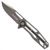 Schrade Dark Grey Cage Flipper Knife, Black G-10, Dark Grey Blade -Zero Tolerance Shop SCH1084283 2 03137.1533221822
