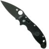 Spyderco Lightweight Manix 2 Folder Knife, CTS-BD1 Black Blade -Zero Tolerance Shop SPYC101PBBK2 1 of 2 07188.1560882482