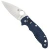 Spyderco C101PDBL2 Dark Blue Lightweight Manix 2 Folder Knife, CPM-S110V Satin Blade