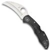 Spyderco C106PBK2 Tasman Salt 2 Hawkbill Folder Knife, H-1 Satin Blade -Zero Tolerance Shop SPYC106PBK2 2 52785.1550173258