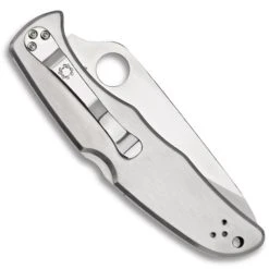 Spyderco Stainless Endura 4 Folder Knife, VG-10 Satin Combo Blade -Zero Tolerance Shop SPYC10PS 3 78243.1533222029