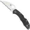 Spyderco C11FSWCBK Delica 4 Wharncliffe Folder Knife, VG-10 Satin SpyderEdge Blade 1 Spyderco C11FSWCBK Delica 4 Wharncliffe Folder Knife, VG-10 Satin SpyderEdge Blade -Zero Tolerance Shop SPYC11FSWCBK 2 06383.1533221873
