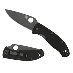 Spyderco C122GBBKP Tenacious Folder Knife, Black Blade 5 Spyderco C122GBBKP Tenacious Folder Knife, Black Blade -Zero Tolerance Shop SPYC122GBBKP 3 48379.1550173328