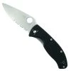 Spyderco C122GPS Tenacious Folder Knife, Satin Combo Blade -Zero Tolerance Shop SPYC122GPS 1 of 2 46508.1593533156