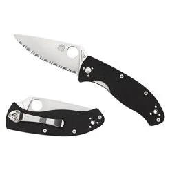 Spyderco C122GS Tenacious Folder Knife, Satin SpyderEdge Blade -Zero Tolerance Shop SPYC122GS 3 08439.1533222168