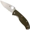 Spyderco OD Green Tenacious Lightweight Folder Knife, Satin Combo Blade -Zero Tolerance Shop SPYC122PSOD 25275.1612652928