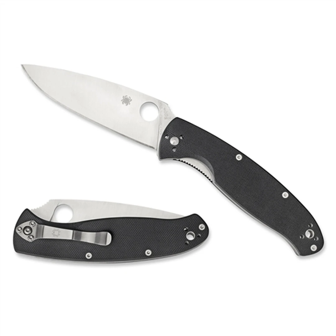 Spyderco C142GP Resilience Folder Knife, Satin Blade 4 Spyderco C142GP Resilience Folder Knife, Satin Blade - Image 2