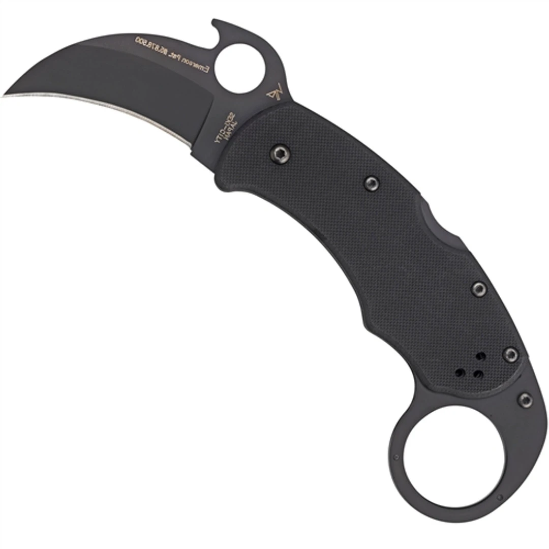 Spyderco C170GBBKP Emerson Opener Karahawk Folder Knife, VG-10 Black Blade 3 Spyderco C170GBBKP Emerson Opener Karahawk Folder Knife, VG-10 Black Blade