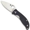 Spyderco C222GPGY Black/Grey Alcyone Folder Knife, CTS-BD1 Satin Blade -Zero Tolerance Shop SPYC222GPGY 2 37267.1533221817