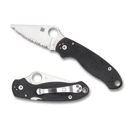 Spyderco C223GS Para 3 Folder Knife, CPM-S30V Satin SpyderEdge Blade -Zero Tolerance Shop SPYC223GS 3 25972.1533221872