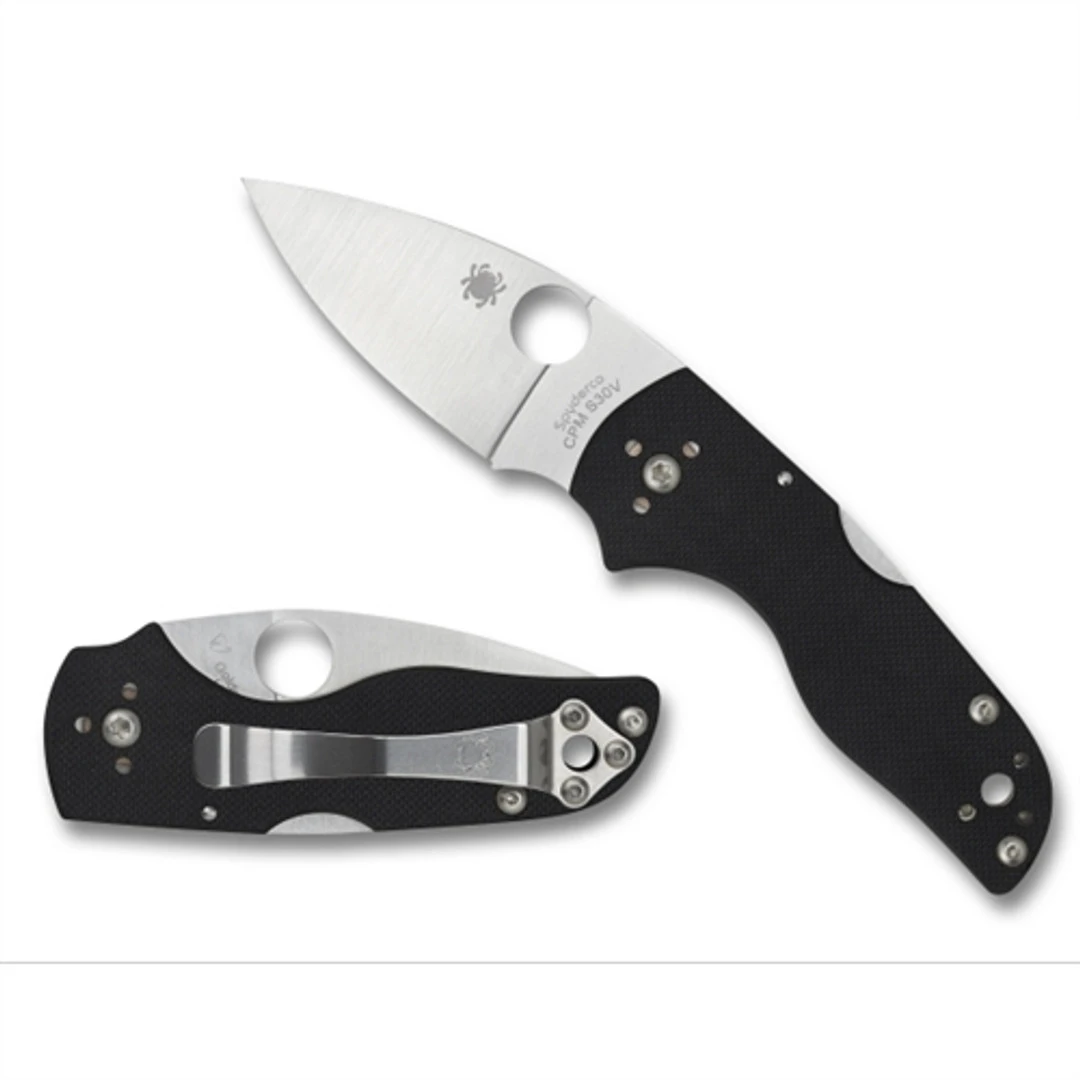 Spyderco C230MBGP Back Lock Lil' Native Folder Knife, CPM-S30V Satin Blade 4 Spyderco C230MBGP Back Lock Lil' Native Folder Knife, CPM-S30V Satin Blade - Image 2