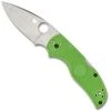 Spyderco Green Native 5 Salt Folding Knife, LC200N Blade -Zero Tolerance Shop SPYC41PGR5 Open 17306.1669734776