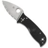 Spyderco Lightweight Lil' Temperance 3 Folder Knife, VG-10 SpyderEdge -Zero Tolerance Shop SPYC69SBK3 Open 10221.1677252246
