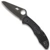 Spyderco C88PBBK2 Salt 2 Folder Knife, H-1 Black Blade -Zero Tolerance Shop SPYC88PBBK2 2 81118.1555346996