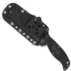 Spyderco Enuff 2 Fixed Blade Knife, VG 10 Leaf Point Blade -Zero Tolerance Shop SPYFB31PBK2 Sheath 51792.1677250321