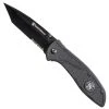 Smith & Wesson Textured Tanto Folder Knife, Black Combo Blade -Zero Tolerance Shop SW1084310 2 60919.1533221883