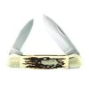 Smith & Wesson Schrade Uncle Henry Large Canoe Next Gen Folding Knife, Satin Blade -Zero Tolerance Shop SW1135994 46433.1645471770