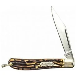 Smith & Wesson Schrade Uncle Henry Gen Staglon 12UH Roadie Folding Knife, Satin Blade