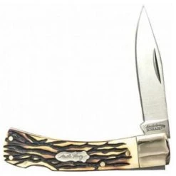 Smith & Wesson Schrade Uncle Henry Next Gen Staglon 5UH Bruin Folding Knife, Drop Point Blade
