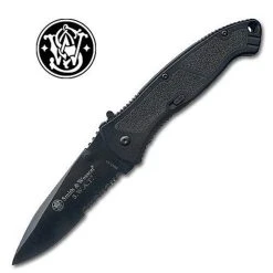 Smith & Wesson Large S.W.A.T., Part Serrated , Assisted Opening 7 Smith & Wesson Large S.W.A.T., Part Serrated , Assisted Opening -Zero Tolerance Shop SWATLBS 4 20528.1533221883