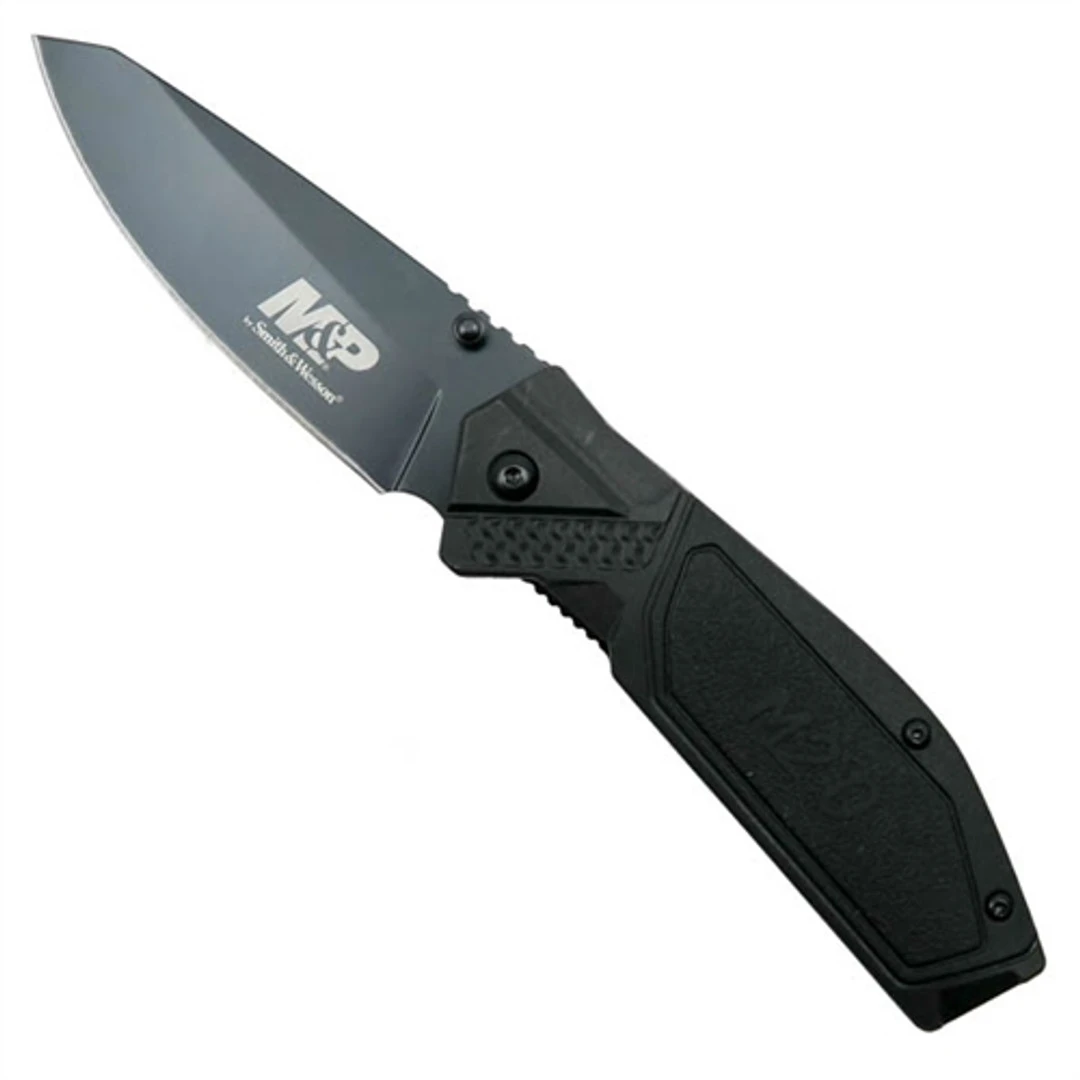Smith & Wesson M&P M2.0 Sheepsfoot Folder Knife, Black Blade 3 Smith & Wesson M&P M2.0 Sheepsfoot Folder Knife, Black Blade