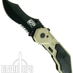 Smith & Wesson Military & Police MAGIC Assist Combo Drop Point, Desert Handle, SWMP1BSD -Zero Tolerance Shop SWMP1BSD 4 89395.1533222177