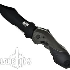 Smith & Wesson Grey MAGIC Spring Assist Clip Point, Black, P/S, SWMP5LS 7 Smith & Wesson Grey MAGIC Spring Assist Clip Point, Black, P/S, SWMP5LS -Zero Tolerance Shop SWMP5LS 4 42946.1533222209