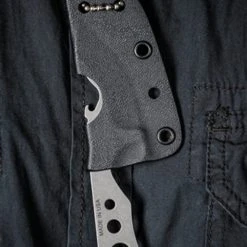 TOPS Knives TOPS BAR-XL Bartender Defender XL Fixed Blade Neck Knife, 1095 Carbon Tumbled Blade -Zero Tolerance Shop TPBAR XL 3 26023.1533221794