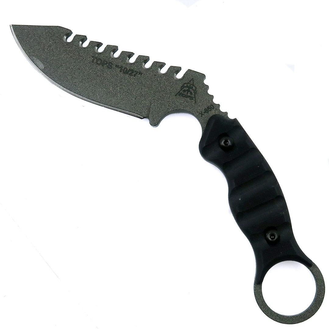 TOPS Knives 10/27 Karambit Knife, Plain Edge Blade 5 TOPS Knives 10/27 Karambit Knife, Plain Edge Blade - Image 3