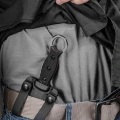 TOPS Knives TOPS ICED-02 I.C.E. Dagger Fixed Blade Knife, 1095 Carbon Black Blade 6 TOPS Knives TOPS ICED-02 I.C.E. Dagger Fixed Blade Knife, 1095 Carbon Black Blade -Zero Tolerance Shop TPICED 02 3 82083.1533222101