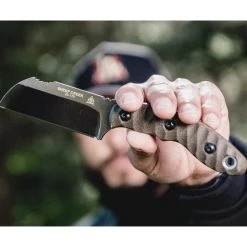 TOPS Knives Sheep Creek Fixed Blade Knife, Black Wharncliffe Blade -Zero Tolerance Shop TPSPCK 01c 13957.1670250953