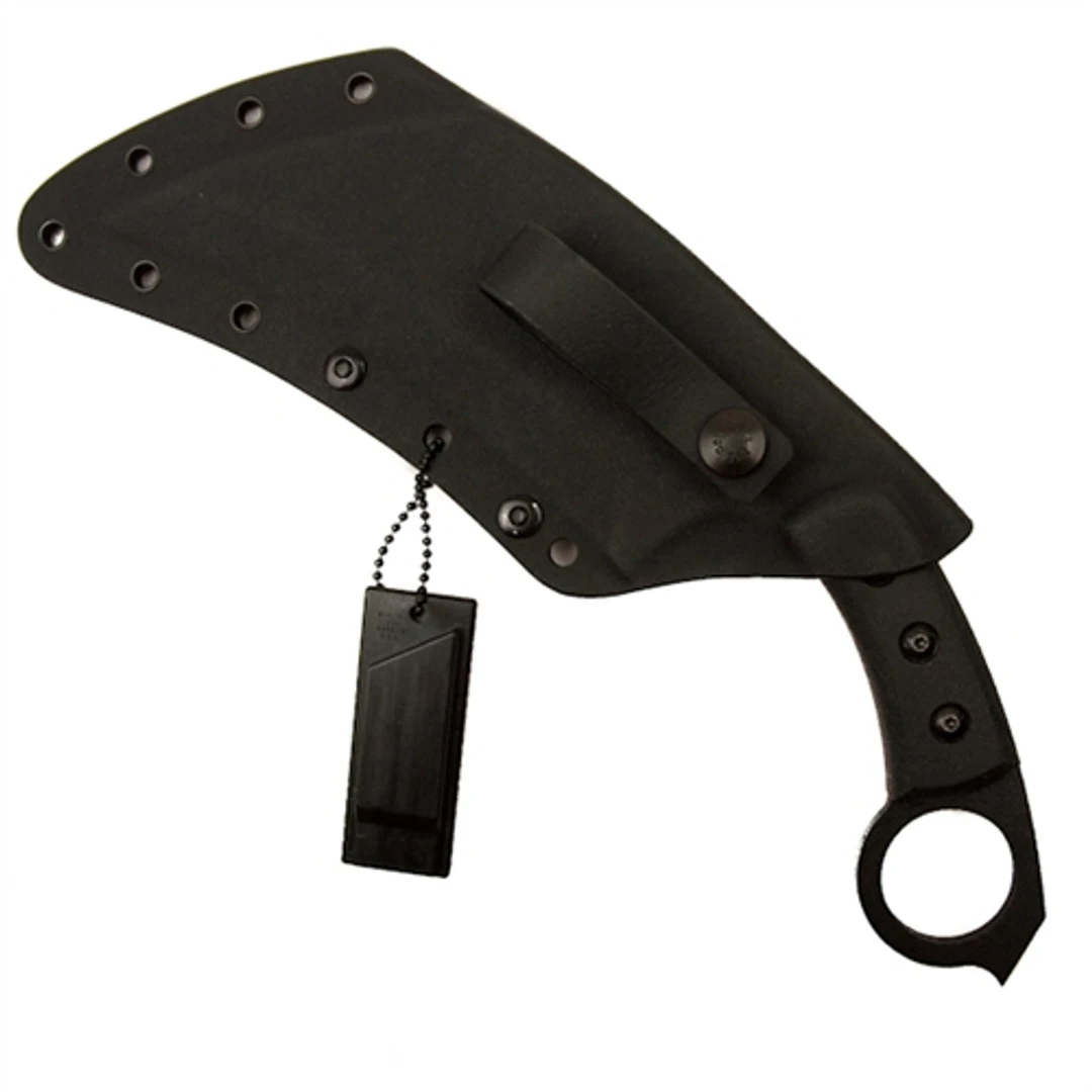 TOPS Knives TAC Karambit Knife, Black Traction Coated Blade 4 TOPS Knives TAC Karambit Knife, Black Traction Coated Blade - Image 2