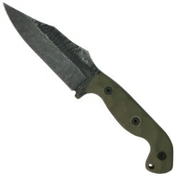 Stroup Knives TU1 OD Green G10 Fixed Blade Knife