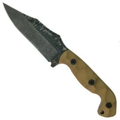 Stroup Knives TU1 Tan G10 Fixed Blade Knife