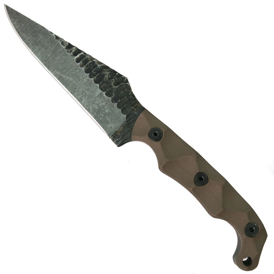 Stroup Knives TU2 FDE G10 Fixed Blade Knife 3 Stroup Knives TU2 FDE G10 Fixed Blade Knife