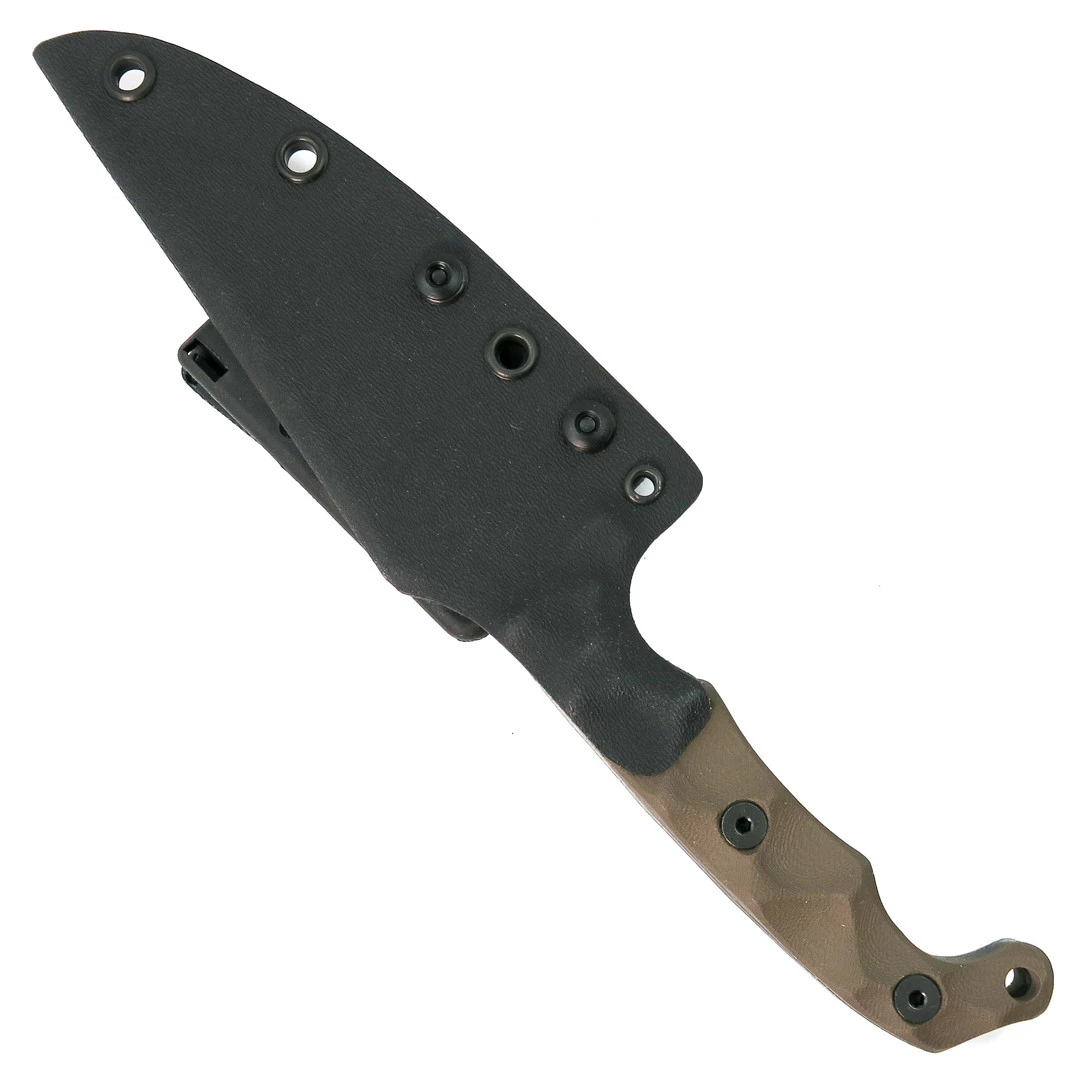 Stroup Knives TU2 FDE G10 Fixed Blade Knife 5 Stroup Knives TU2 FDE G10 Fixed Blade Knife - Image 3